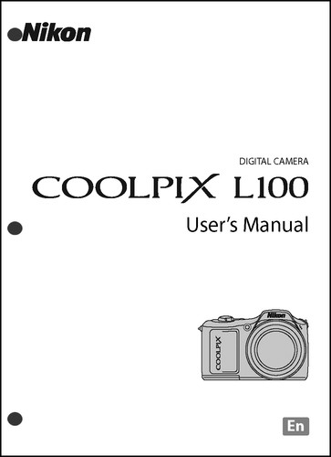 Nikon coolpix l100 fotocamera - coolpix,